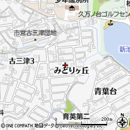 愛媛県松山市みどりヶ丘12-4周辺の地図