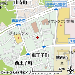 北九州市営住宅東王子団地２棟周辺の地図