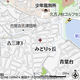 愛媛県松山市みどりヶ丘14-8周辺の地図