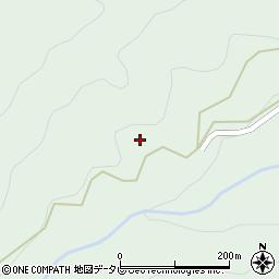 徳島県勝浦郡上勝町福原杉地89周辺の地図