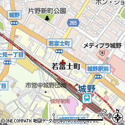 ファミリーマート小倉城野駅北店周辺の地図
