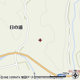 徳島県那賀町（那賀郡）中山（ぼうご）周辺の地図