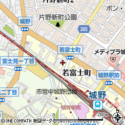 西日本シティ銀行城野支店周辺の地図