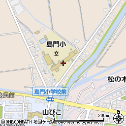 遠賀町立島門小学校周辺の地図