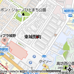〒802-0054 福岡県北九州市小倉北区東城野町の地図