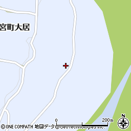和歌山県田辺市本宮町大居504周辺の地図