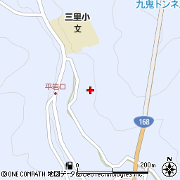 和歌山県田辺市本宮町大居1837周辺の地図
