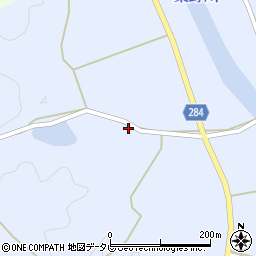 徳島県阿南市新野町宇井谷299周辺の地図