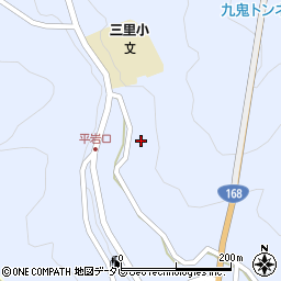 和歌山県田辺市本宮町大居1843周辺の地図
