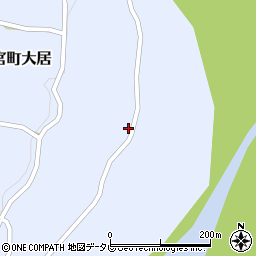 和歌山県田辺市本宮町大居507周辺の地図