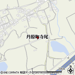 愛媛県西条市丹原町寺尾周辺の地図