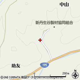 日新商事株式会社鷲敷工場周辺の地図