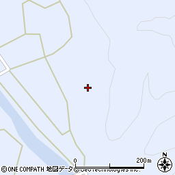 徳島県阿南市新野町重友周辺の地図