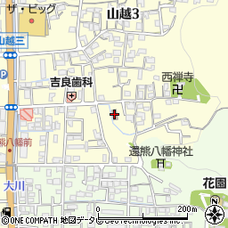 松山市清水１０区集会所周辺の地図