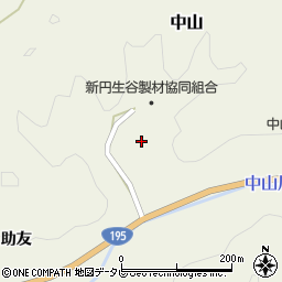 新丹生谷製材協同組合周辺の地図