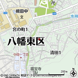槻田川周辺の地図