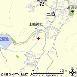 福岡県遠賀郡岡垣町三吉762周辺の地図