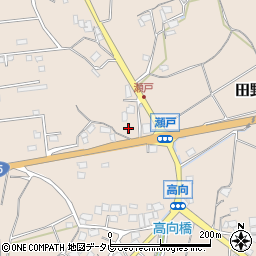 福岡県宗像市田野1213周辺の地図