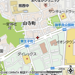 田上マッサージ治療院周辺の地図
