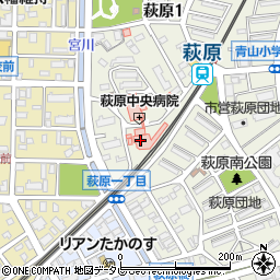 医療法人社団誠心会 萩原中央病院介護支援センター周辺の地図
