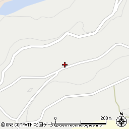 和歌山県田辺市本宮町伏拝444周辺の地図