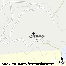 和歌山県田辺市本宮町伏拝300-2周辺の地図