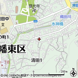 北九州下村設備周辺の地図