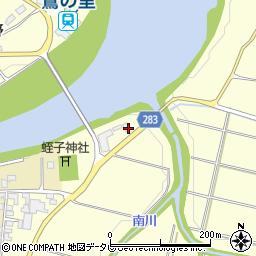 徳島森林管理署木頭森林事務所周辺の地図