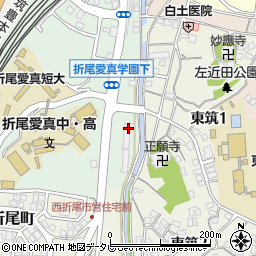 ファミリーマート折尾堀川町店周辺の地図