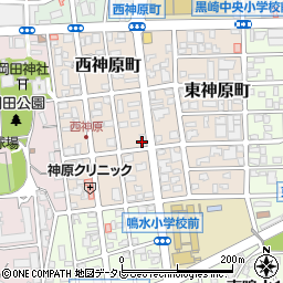 ニチアス株式会社　北九州支店周辺の地図