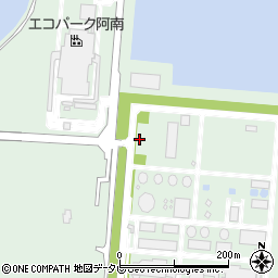 徳島県阿南市橘町小勝周辺の地図