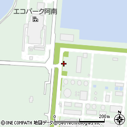 徳島県阿南市橘町（小勝）周辺の地図