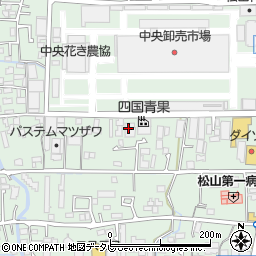 株式会社ショクリュー　松山営業所周辺の地図