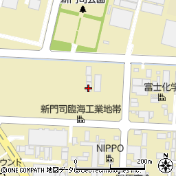 福岡トランス株式会社　新門司営業所周辺の地図
