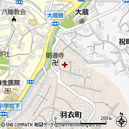 福岡県北九州市八幡東区羽衣町3周辺の地図