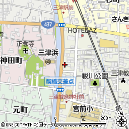 アイズ　三津店周辺の地図