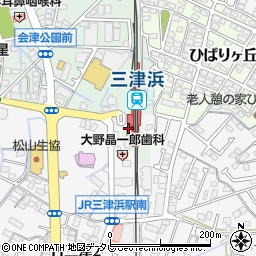 愛媛県松山市会津町1周辺の地図