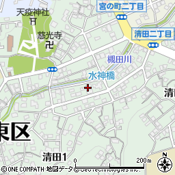 プチメゾン清田周辺の地図