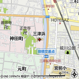 松山市立三津浜幼稚園周辺の地図