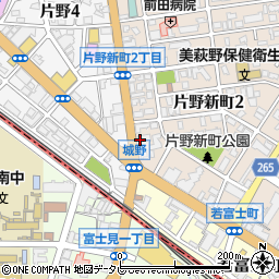 ピザーラ小倉北店周辺の地図