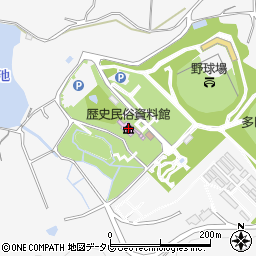 御坊市歴史民俗資料館周辺の地図