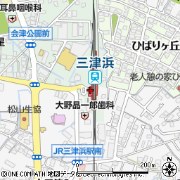 愛媛県松山市会津町1-1周辺の地図