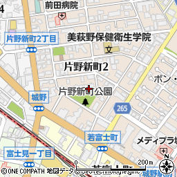 ゼノア化粧料北九州営業所周辺の地図