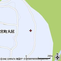 和歌山県田辺市本宮町大居531周辺の地図