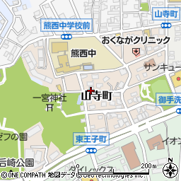 福岡県北九州市八幡西区山寺町5-14周辺の地図