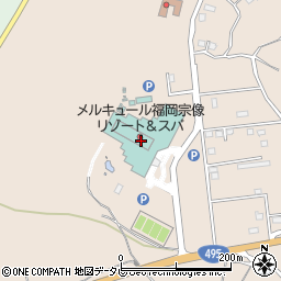 福岡県宗像市田野1303周辺の地図