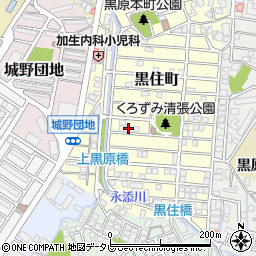 福岡県北九州市小倉北区黒住町13周辺の地図