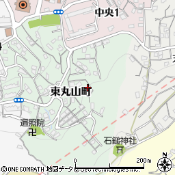 福岡県北九州市八幡東区東丸山町周辺の地図