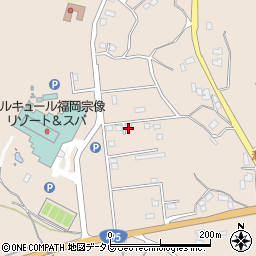 福岡県宗像市田野1283周辺の地図