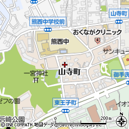 福岡県北九州市八幡西区山寺町5-20周辺の地図